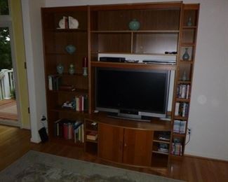 Teak Entertainment wall unit There are 2 of them