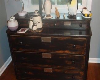 Antique chest of drawers and etc.