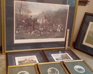 Fox Hunting Prints
