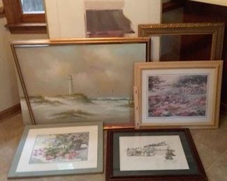 Framed Flora and Landscapes