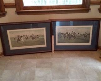 Framed Polo Prints