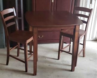 High Top Table and Chairs