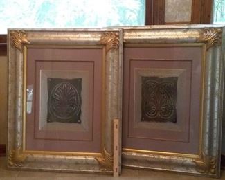 Ornate Gold Framed Metal