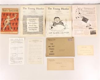 1925 "Young Hustlers" Door-to-Door Magazine Salesman Training Packet
