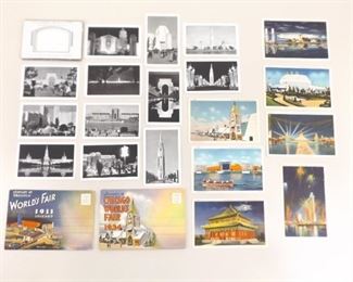 Lot of Vintage Worlds Fair Postcards
