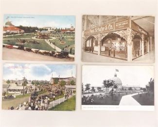 Lot of 4 Vintage Minnesota State Fair Postcards

