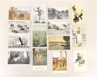 Lot of Vintage Postcards of Foreign Places
