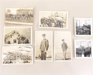 Misc Lot of Vintage Real Photo Postcards (RPPC) and Photos of Military Bands and Band Members
