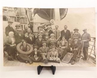 WOW Antique Real Photo Postcard (RPPC) of Immigrants From Germany
