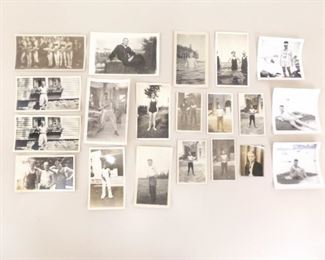Lot of Antique and Vintage Photos of Posing Dandy Hunks
