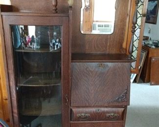 Oak secretary