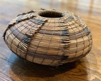 Woven basket. 
