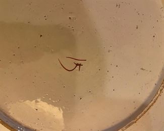 Antique polychrome Dutch Delft charger. Circa 1740. Photo 2 of 2. 