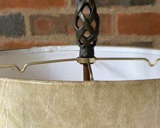 Metal table lamp. Photo 2 of 2. 