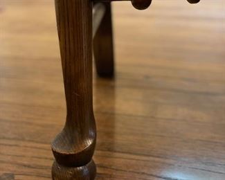 Set of 8 ladder back chairs with rush seats. Set includes 2 arm and 6 side chairs. Photo 3 of 3. 