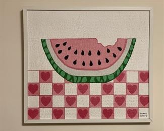 Vintage watermelon art. 