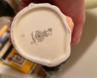 Small "Paddy" Toby Mug. Photo 2 of 2. 