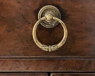 Pair of side tables. Each measures 26" W x 17" D x 29" H. Photo 2 of 2. 