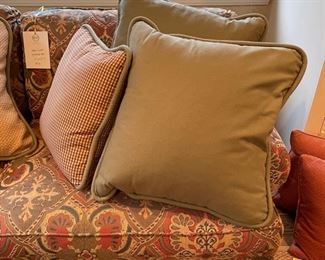 Sample of Throw Pillows. 