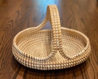 Sweetgrass Basket. 