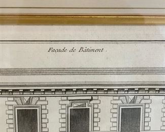 Architectural Print. Two Available. Photo 3 of 4.