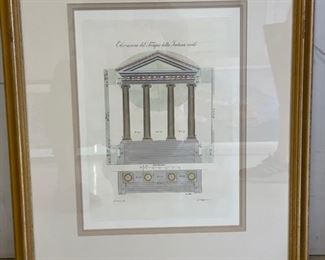 Architectural Print - 2 Available. Photo 1 of 2. 