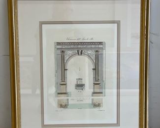 Architectural Print - 2 Available. Photo 2 of 2. 