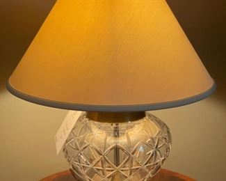 Crystal table lamp. 