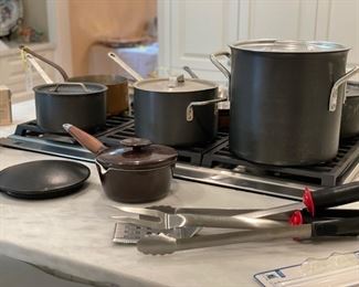 Cookware and Grilling Utensils. 