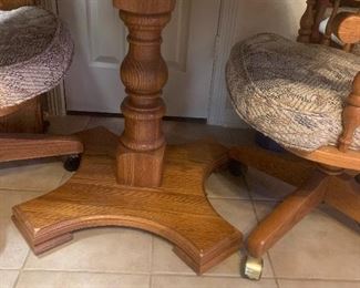 Base of kitchen table