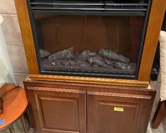 Electric heater/fireplace
