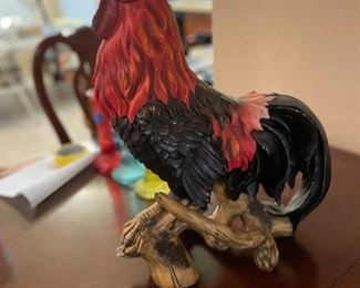 One of 2 roosters