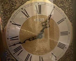 Face of Howard Miller grandmother clock