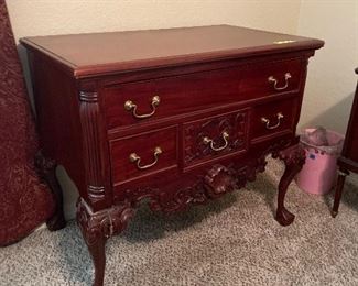 Nice desk -- one leg reglued