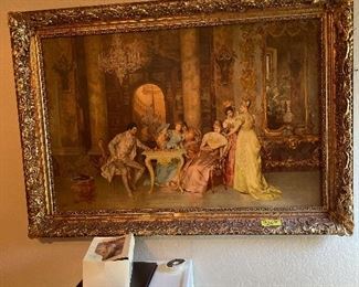 "Chess Game" framed print