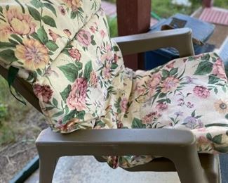 Nice heavy plastic patio rocker