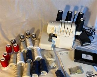 002 Baby Lock Eclipse Serging Machine And Accessories