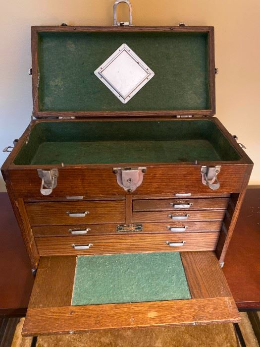 001 Union Chest Vintage Machinist Tool Box