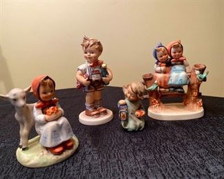 Four Hummel Figurines