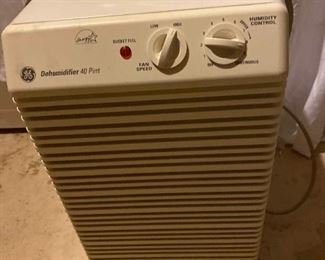 GE Dehumidifier 40 Pint