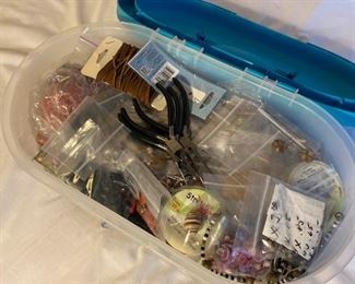 Jewelry Making Mystery Lot Of Beads And Baubles