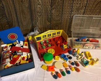 Vintage Toys from Child Guidance, Legos, Fisher Price