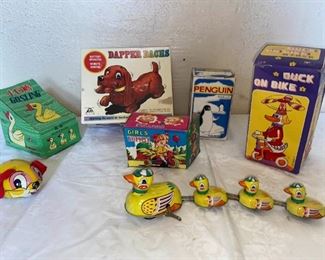 Mechanical Tin Toys