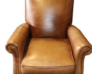 Nichols & Stone Brown Leather Recliner