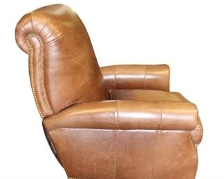 Nichols & Stone Brown Leather Recliner