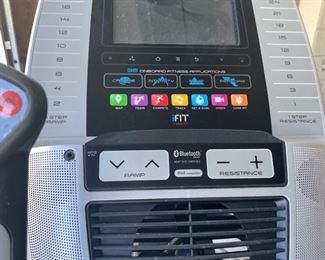 Video screen for work outs in different national parks