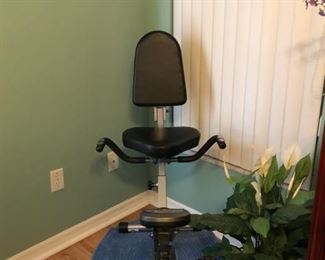 nice size exercise bike. Fits in a small area.