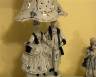 Porcelain lamp. there are 2 of these lamps