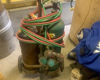 Torch new hose and cutting head 