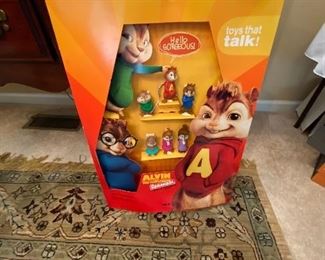 Alvin collectibles from McDonalds 